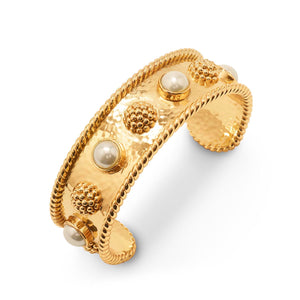 Berry Gem Cuff - pearl