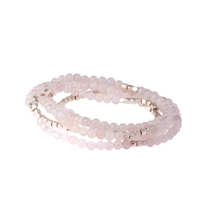 Stone Wrap - Rose Quartz