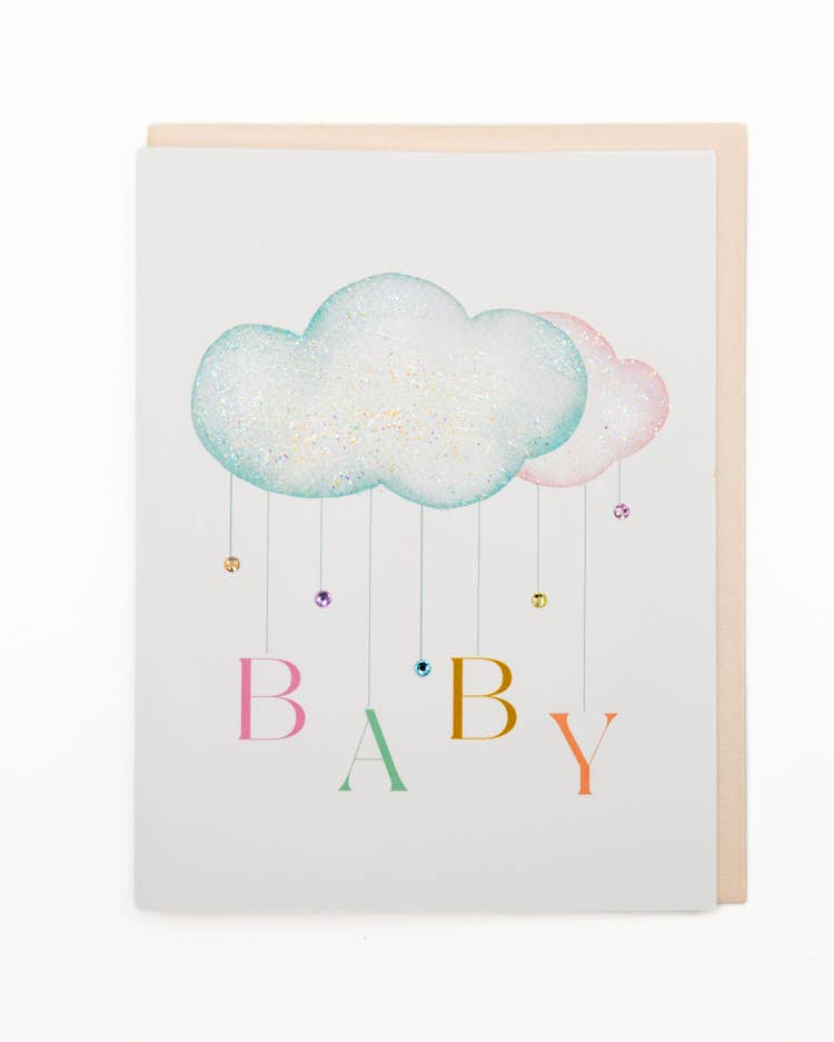 'Baby Love' New Baby Greeting Card