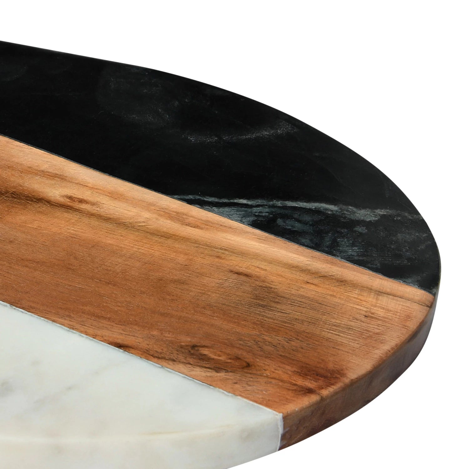 Marble & Acacia Wood Cheese/Cutting Board