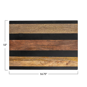 Striped Mango Wood Board