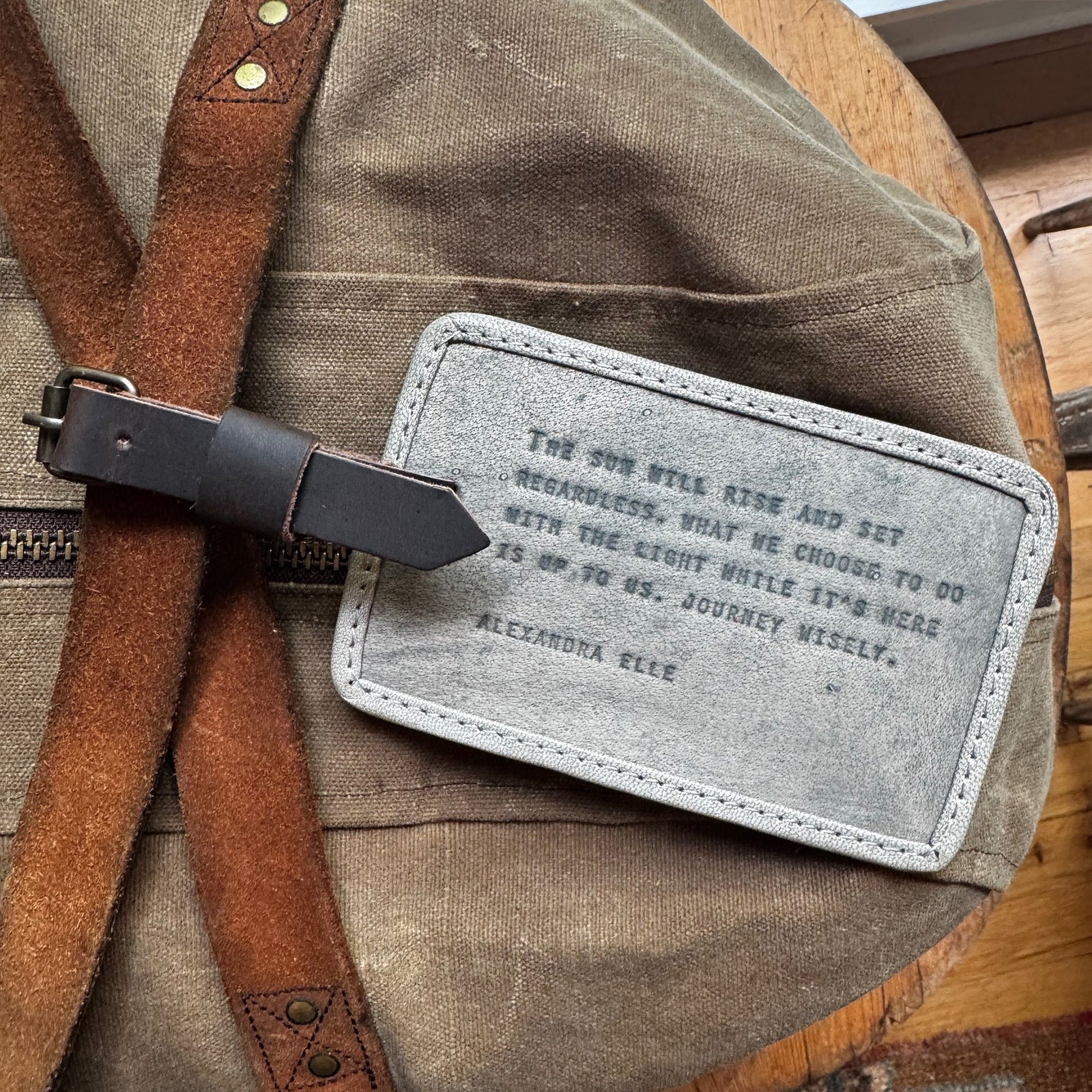 Journey Wisely Luggage Tag