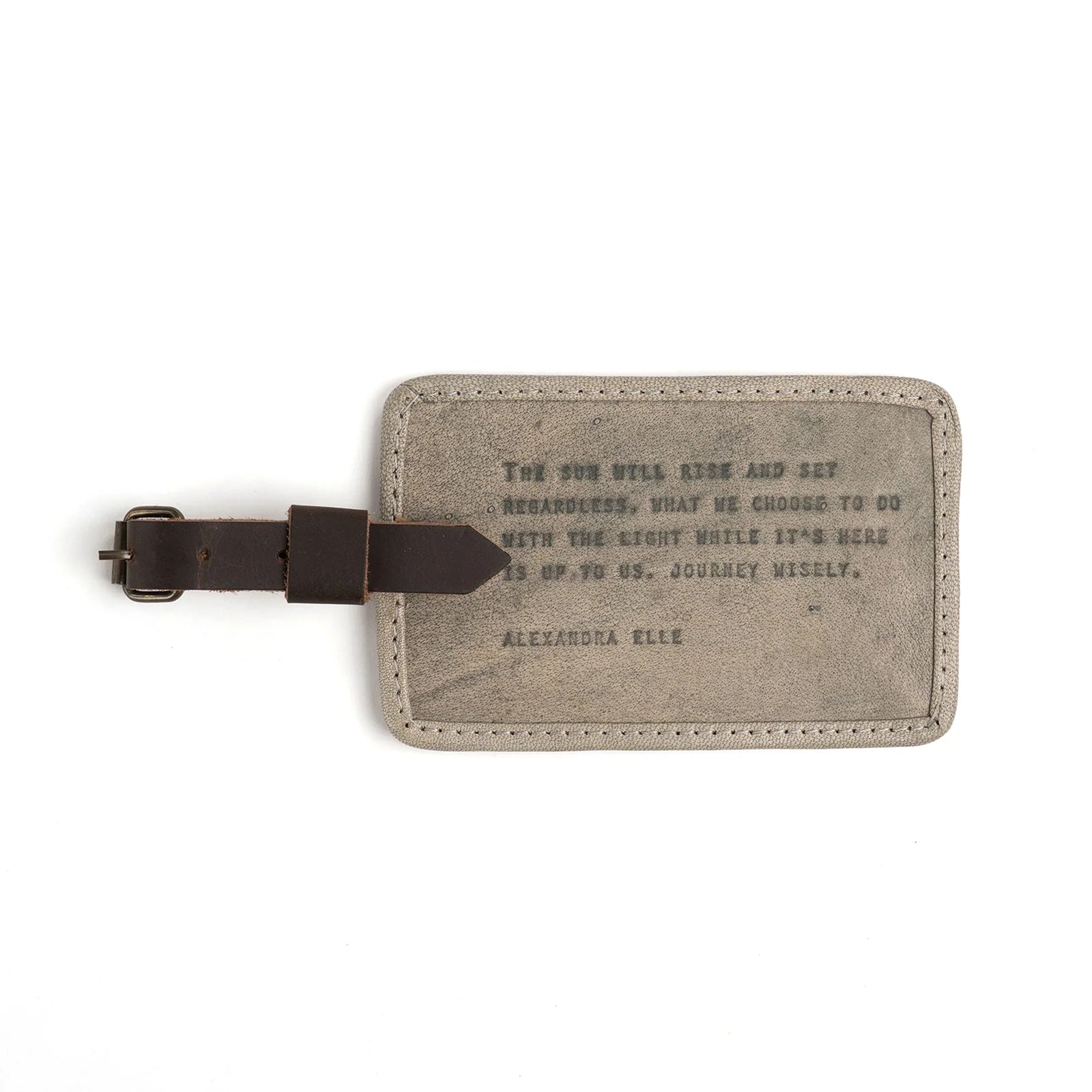 Journey Wisely Luggage Tag