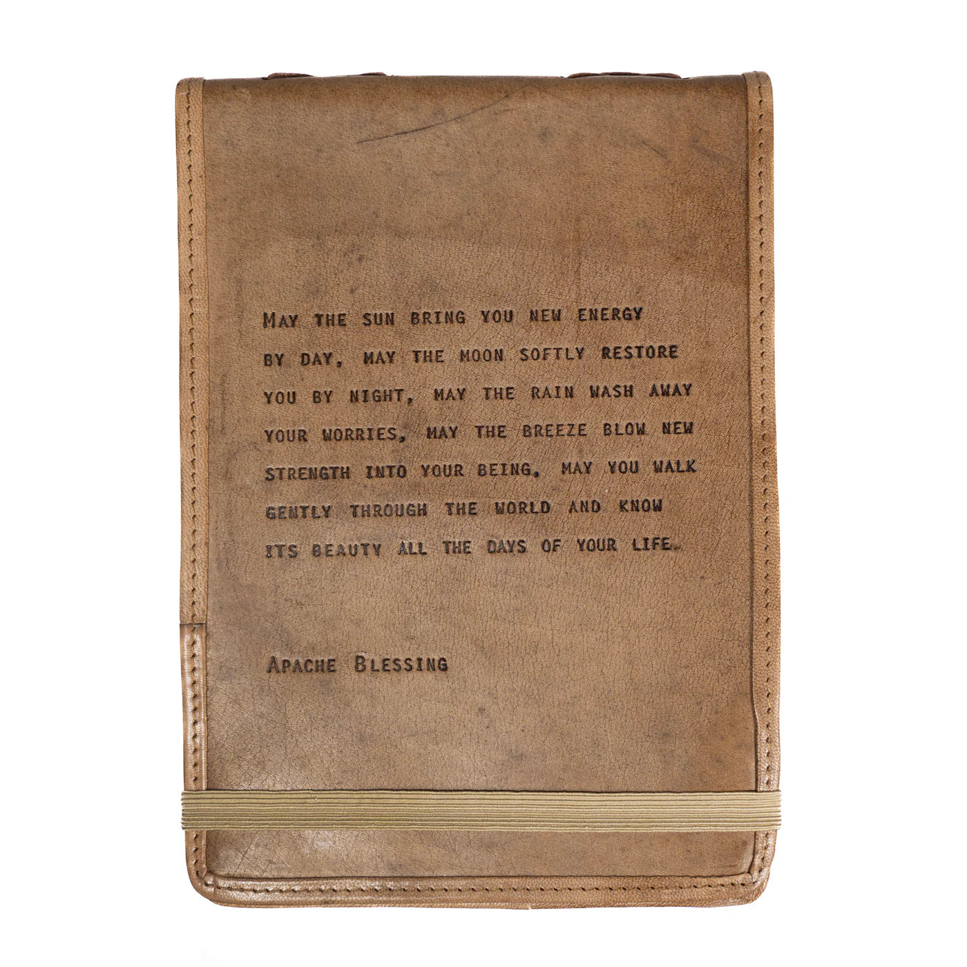 Large Apache Blessing Leather Journal