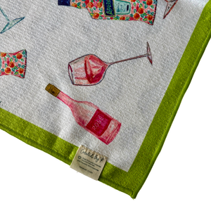 Cocktails Tea Towel