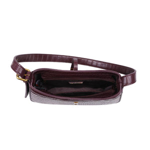 Judith Shoulder Bag: Wine