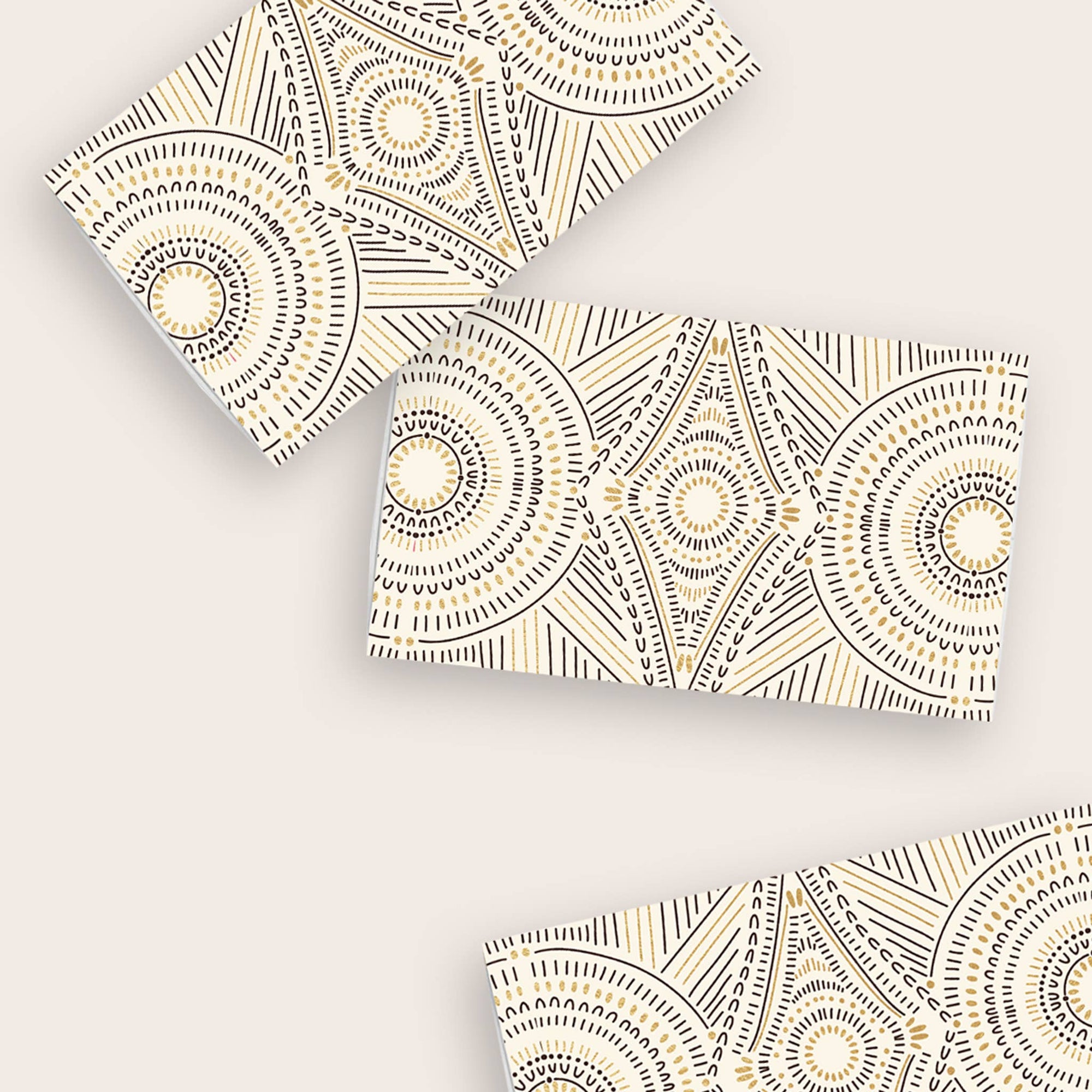 Pattern with Gold Accents Matches