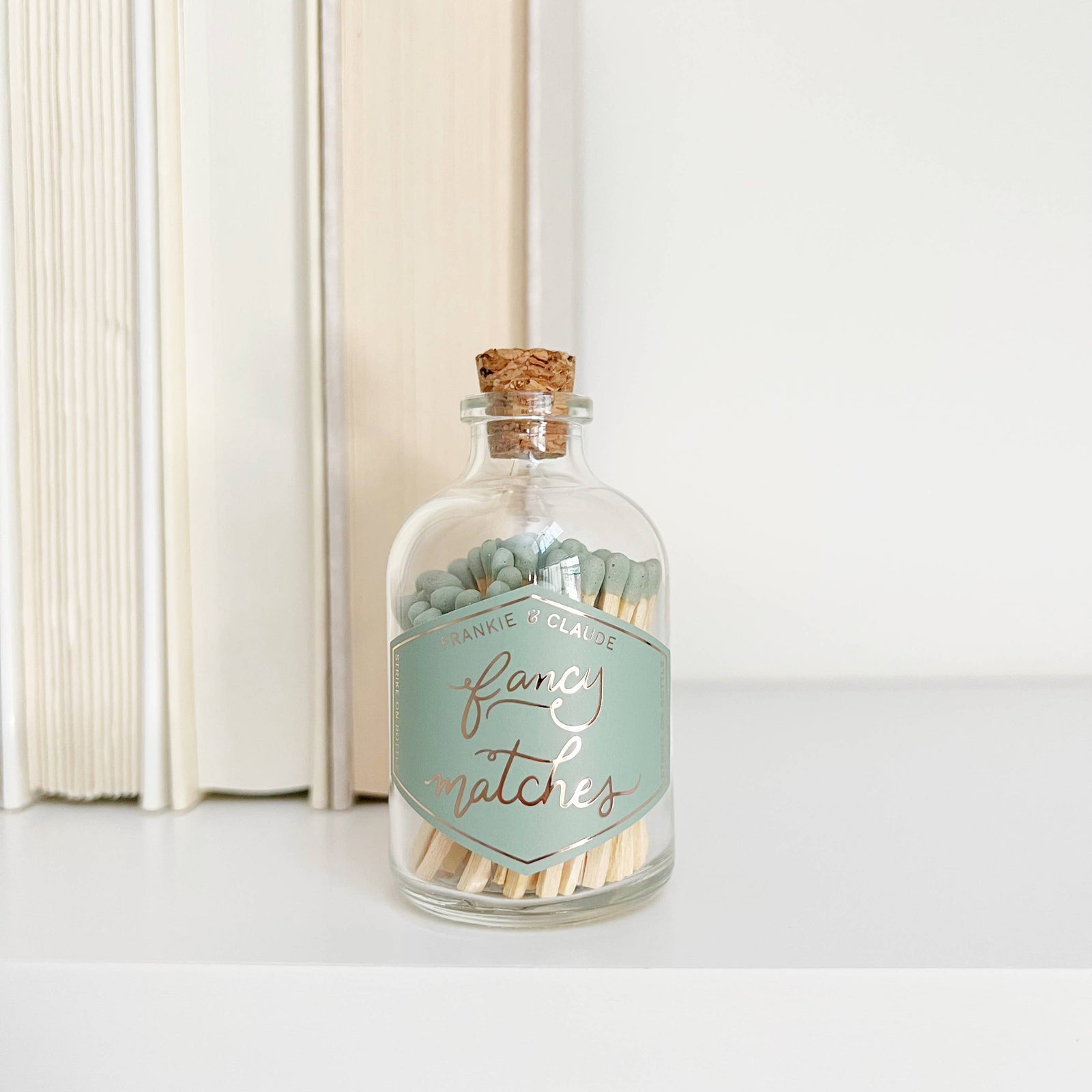 Fancy Matches - sage green