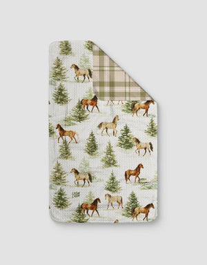 Evergreen Ranch Tea Towel