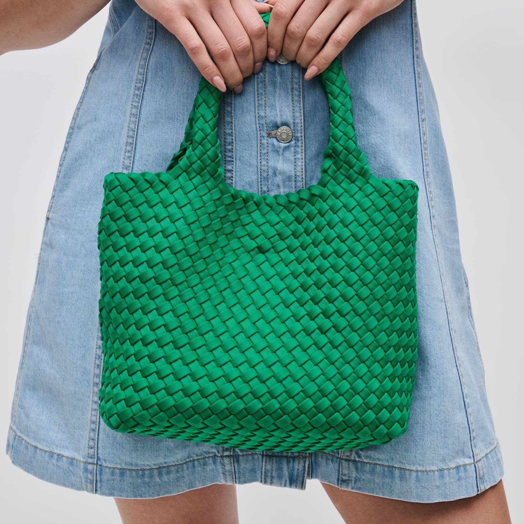 Sky's The Limit - Small Woven Neoprene Crossbody: Wine