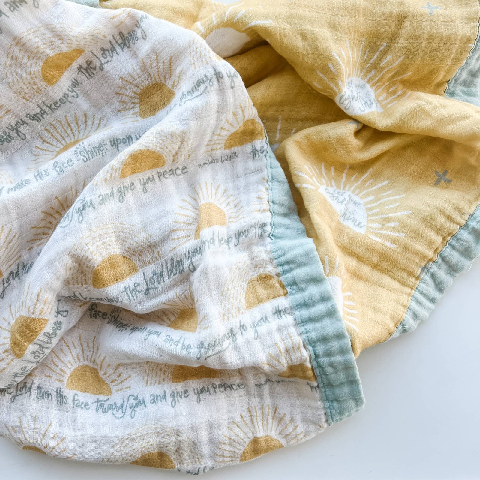 The Blessing Muslin Blanket