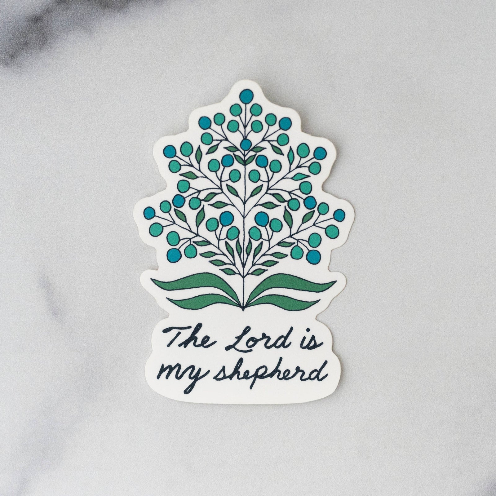 The Lord is My Shepherd Sticker