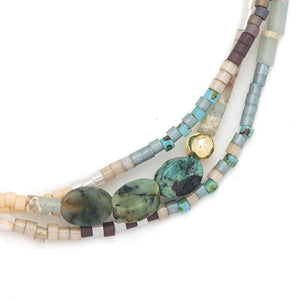 Echoes of Summer Bracelet - African Turquoise