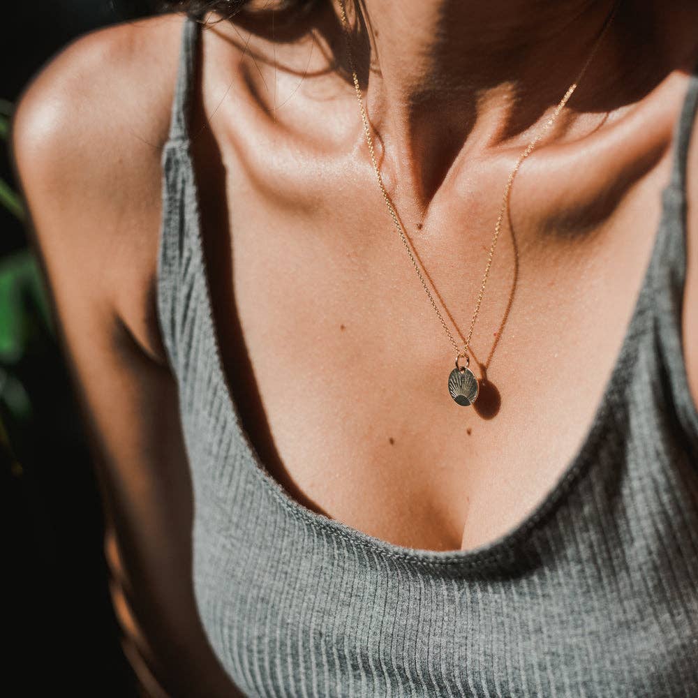 Irish Blessing Necklace: Sterling Silver