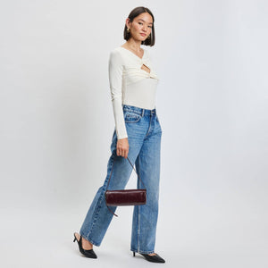 Mila Shoulder Bag: Black