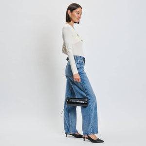 Mila Shoulder Bag: Black