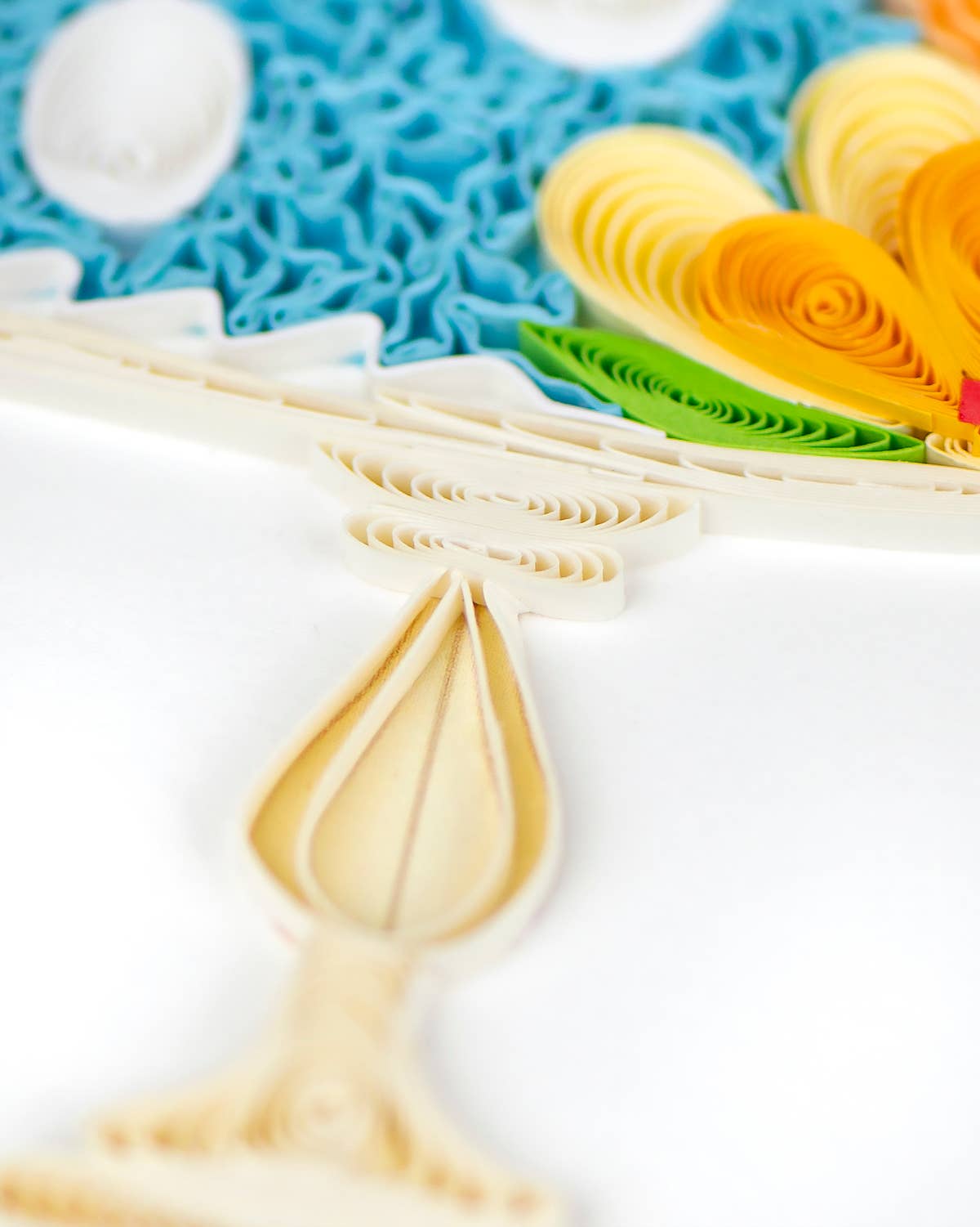 Birthday Cake Quilled Card