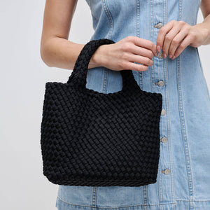 Sky's The Limit - Small Woven Neoprene Crossbody: Wine