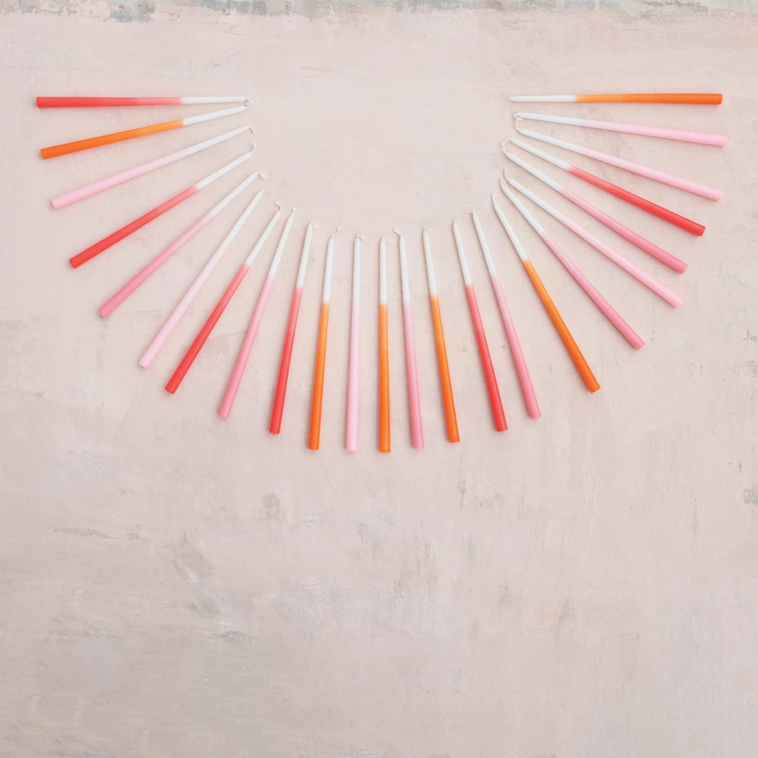 Ombre Thin Taper Candles