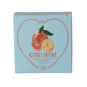 Citrus Grove Heart Soap