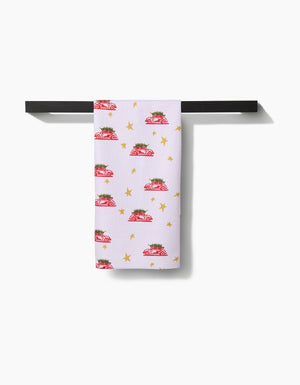 Christmas Bug Tea Towel