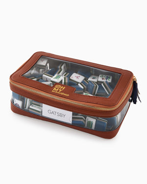 Tile Storage Bag - cognac