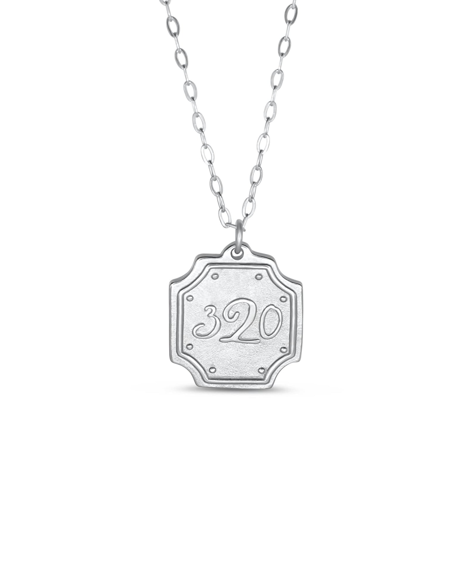Ephesians 3:20 Silver Necklace