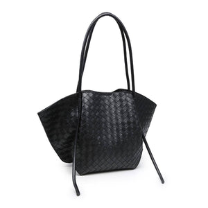 Caspien - Woven Tote: Black