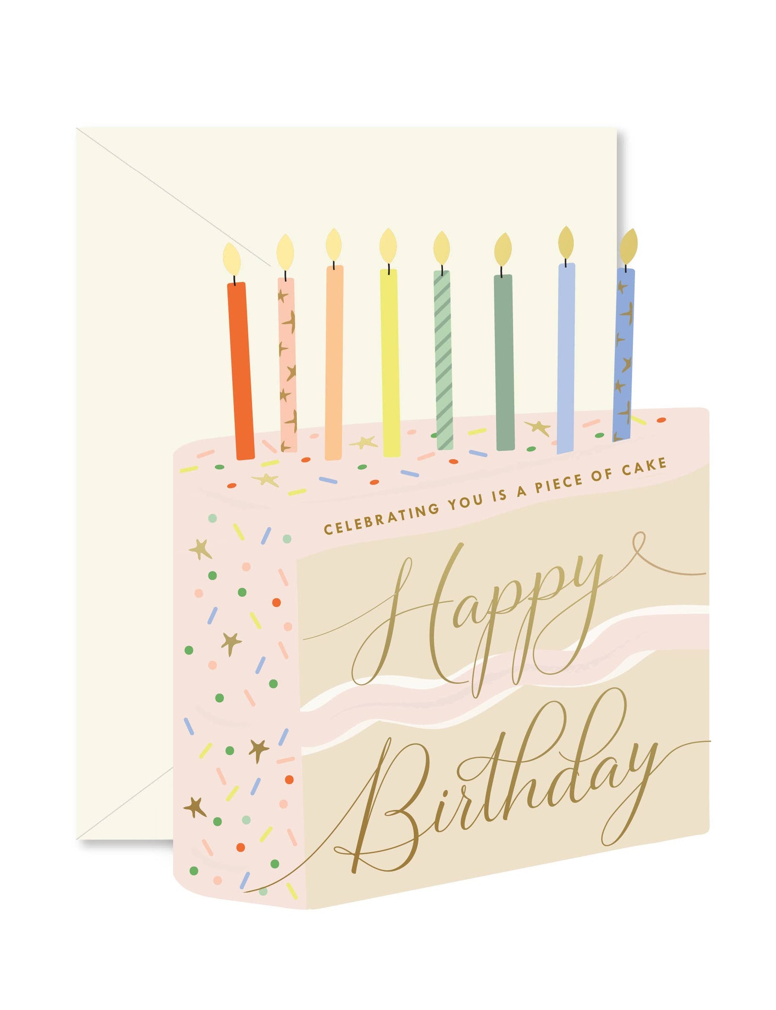 Piece of Birthday Cake Card