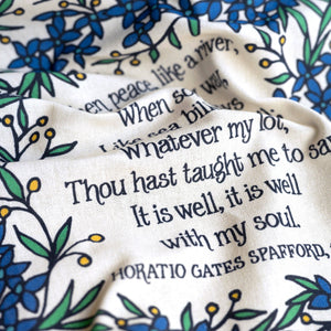 It Is Well Hymn Tea Towel