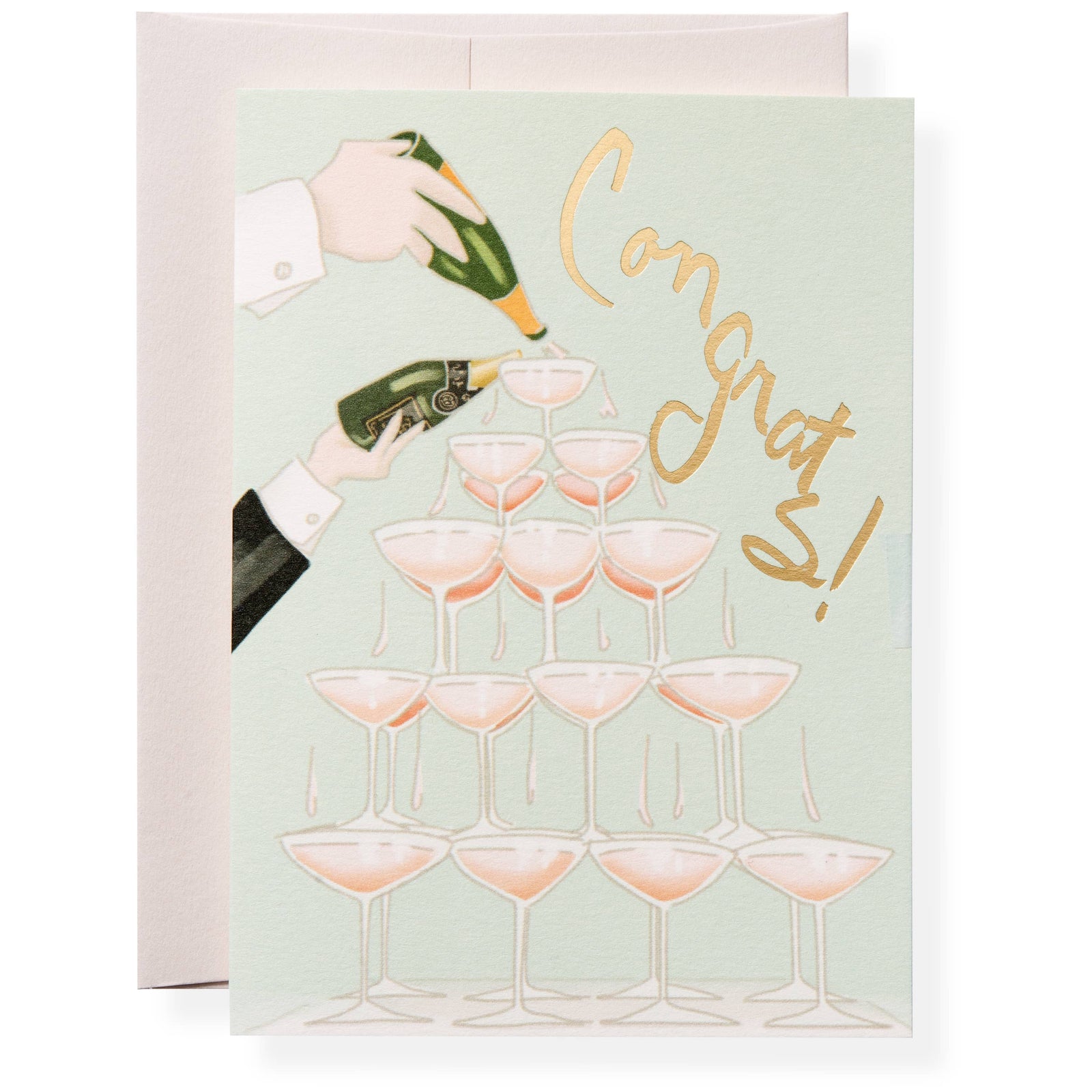 Veuve Champagne Greeting Card