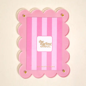 Mini Acrylic Picture Frame Magnet–blush