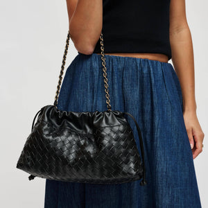 Sawyer Shoulder Bag: Black