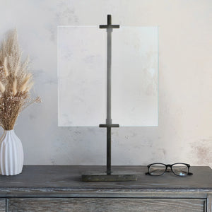 Floating Frame with Metal Stand