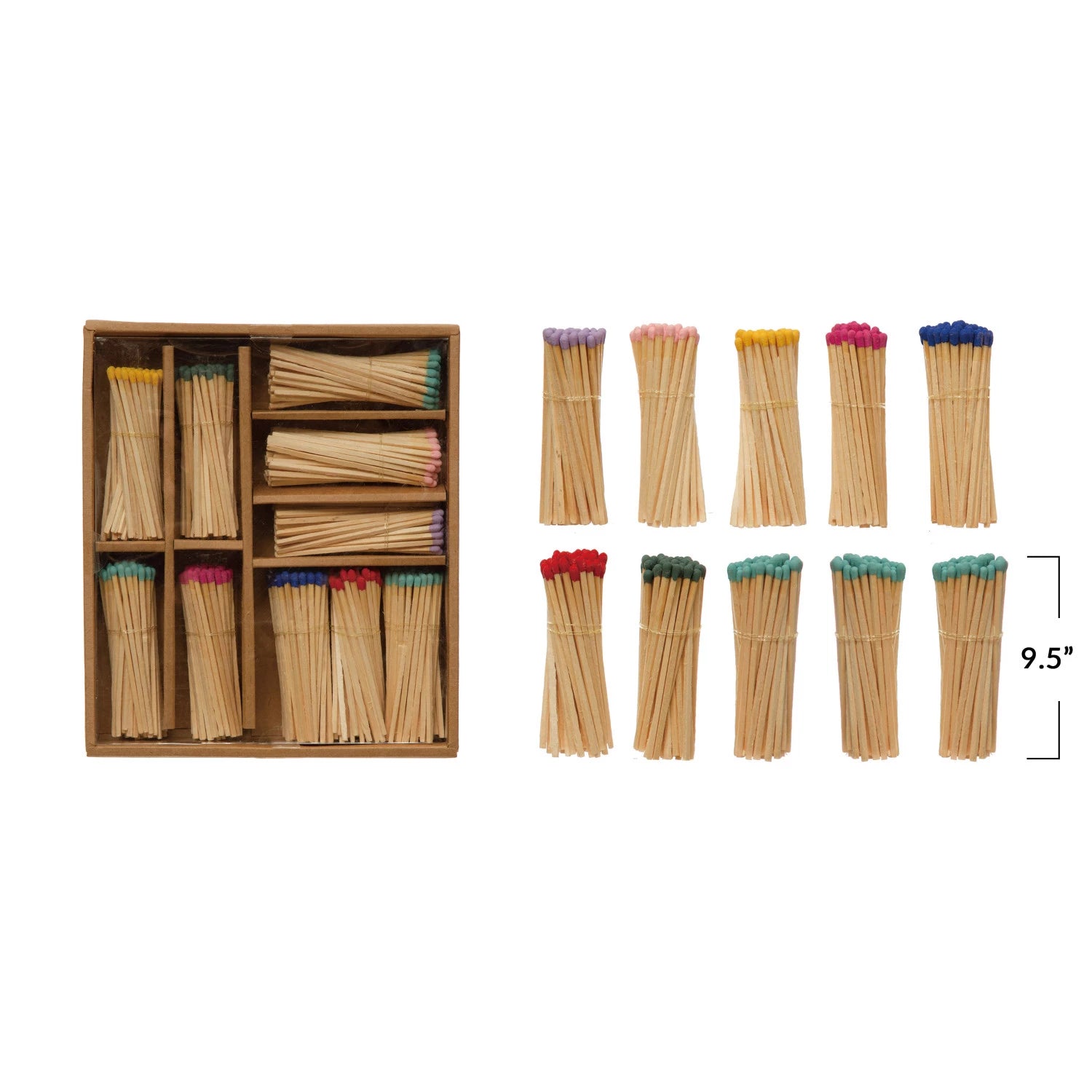Box of Colored Matches