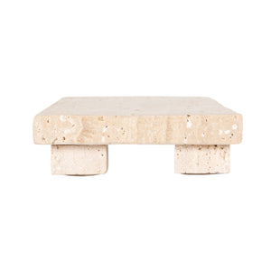 Travertine Footed Serving Board