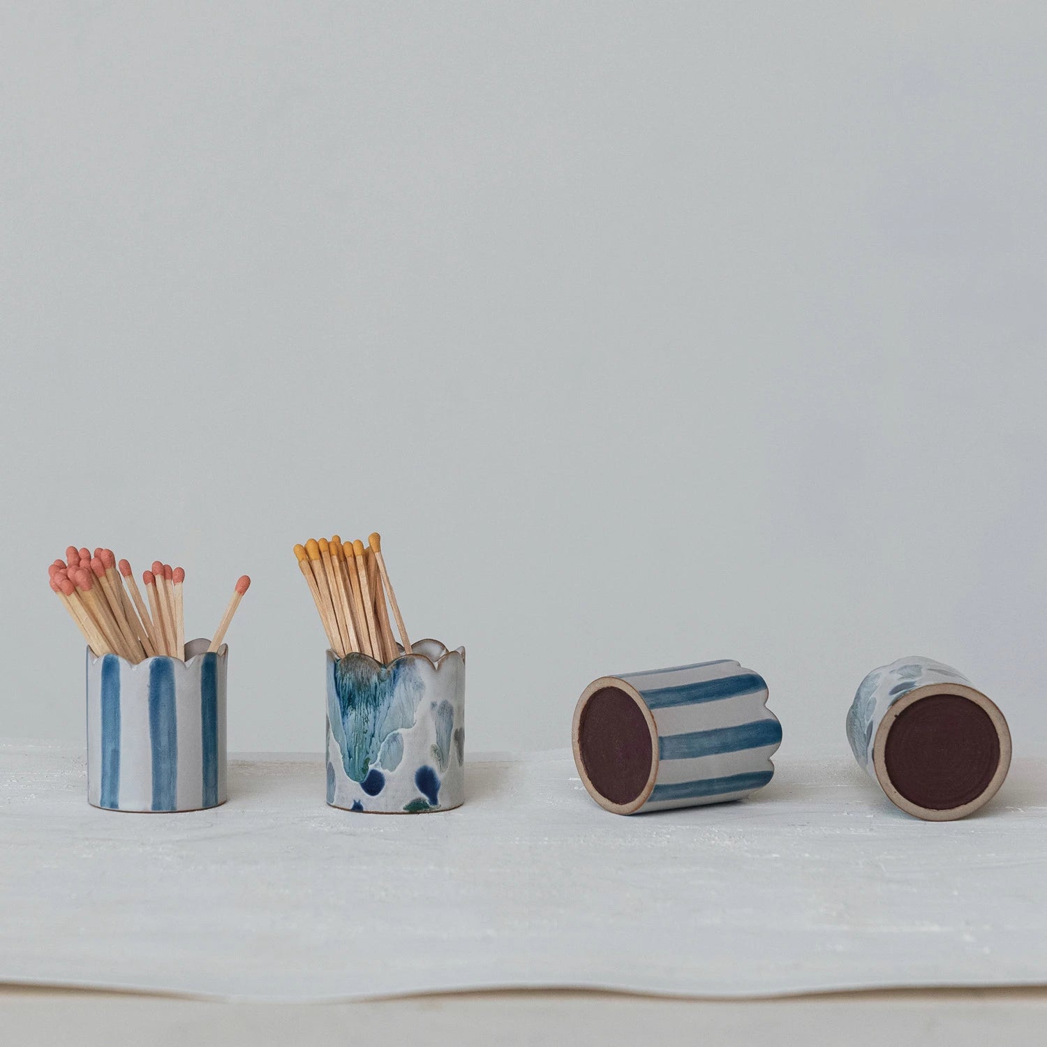 Stoneware Matchstick Holder