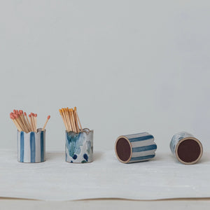 Stoneware Matchstick Holder