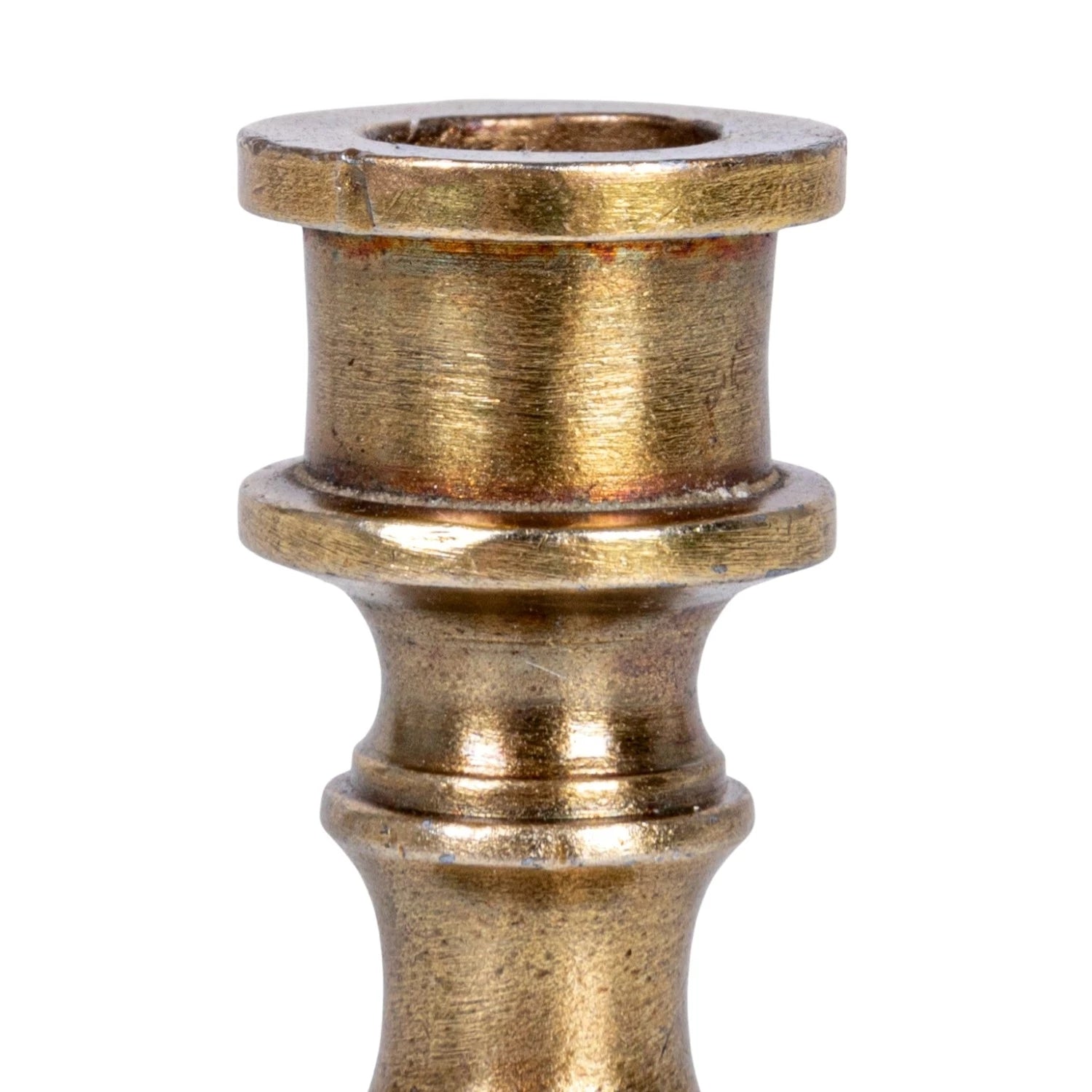 Antique Brass Taper Holder
