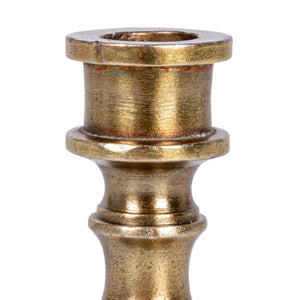 Antique Brass Taper Holder