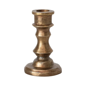 Antique Brass Taper Holder