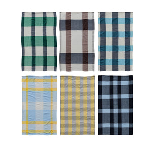 Plaid Microfibre Tea Towel