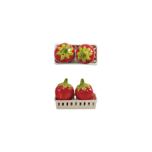Strawberry Salt & Pepper Shakers