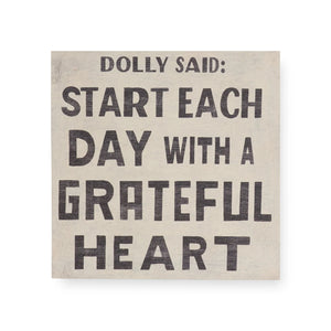 Dolly Said Art Poster