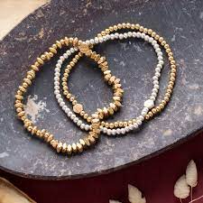 Mini Ball Beads Stacking Bracelet