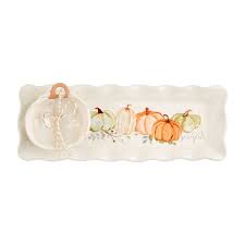 Pumpkin Gather Tray Set