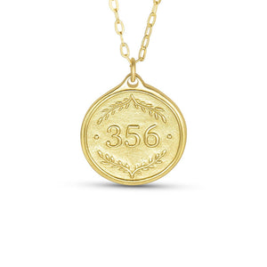 Necklace (Original/Gold) - Proverbs 3:5-6: 22" - Medium