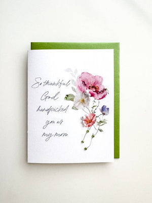 Handpicked by God Mother's Day Card