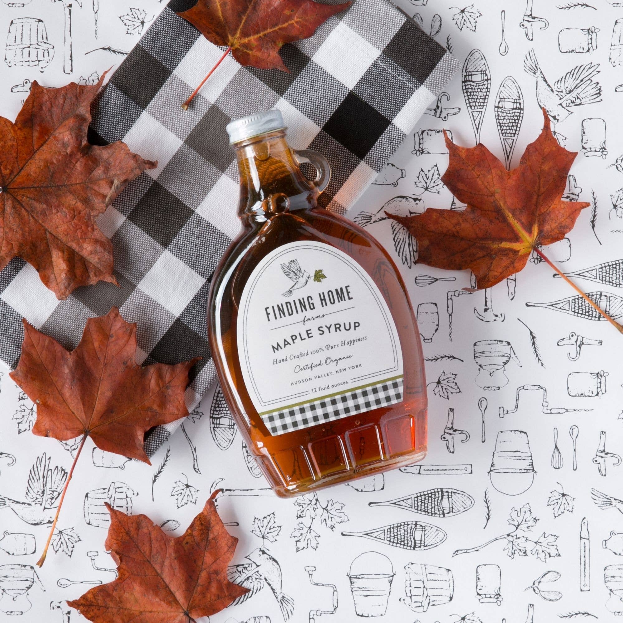 100% Certified Organic Maple Syrup