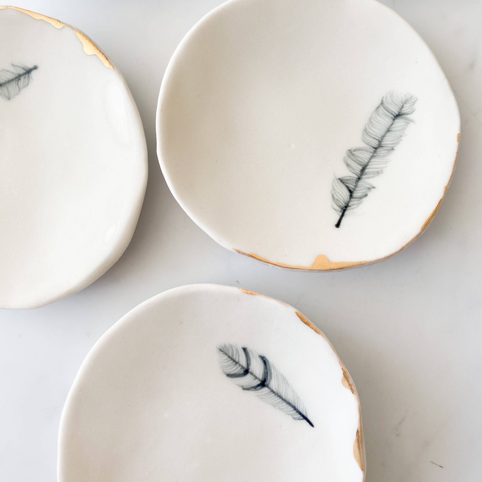 Feather Ring Dish